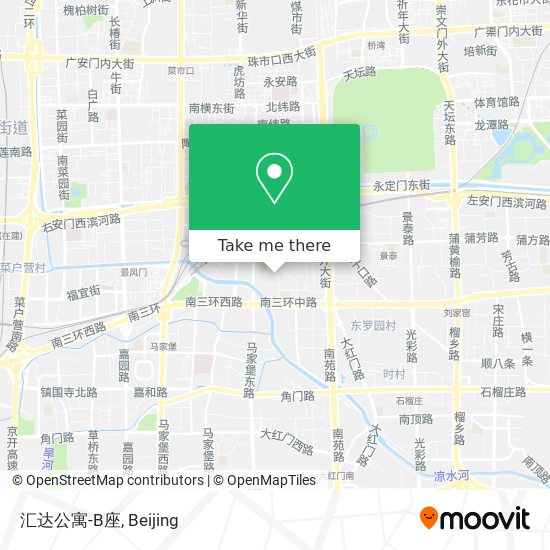 汇达公寓-B座 map