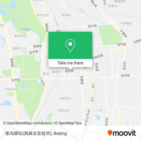 菜鸟驿站(凤林京安超市) map