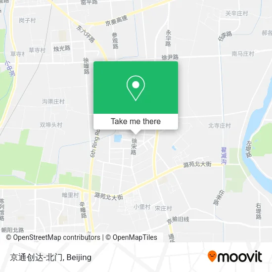 京通创达-北门 map