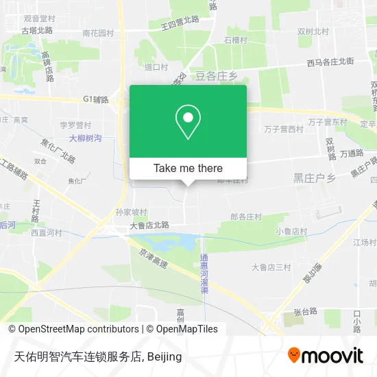 天佑明智汽车连锁服务店 map