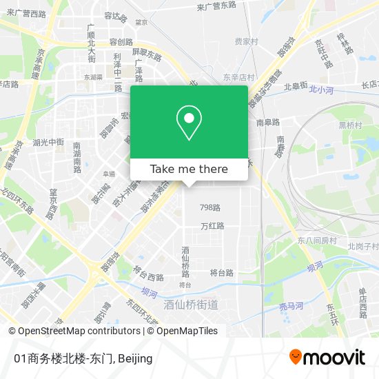 01商务楼北楼-东门 map