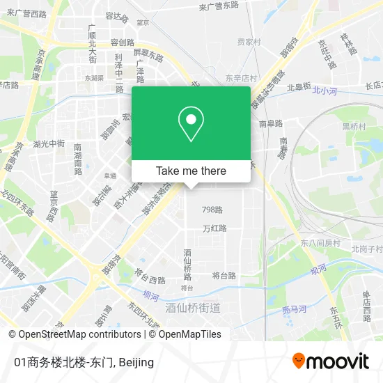 01商务楼北楼-东门 map