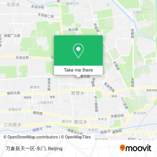 万象新天一区-东门 map
