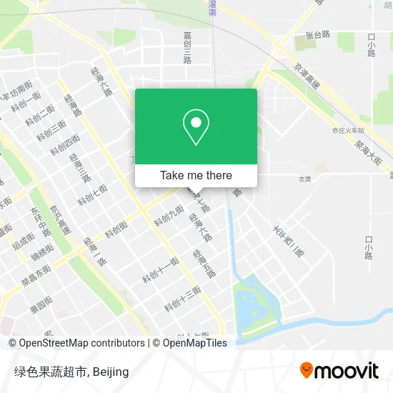 绿色果蔬超市 map