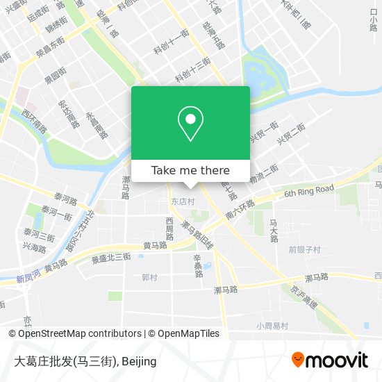 大葛庄批发(马三街) map