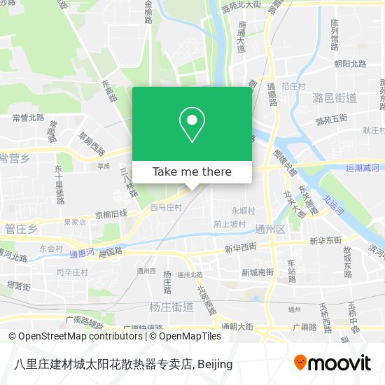 八里庄建材城太阳花散热器专卖店 map