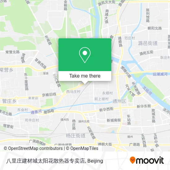 八里庄建材城太阳花散热器专卖店 map
