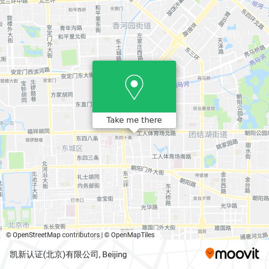 凯新认证(北京)有限公司 map