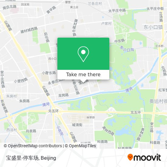 宝盛里-停车场 map