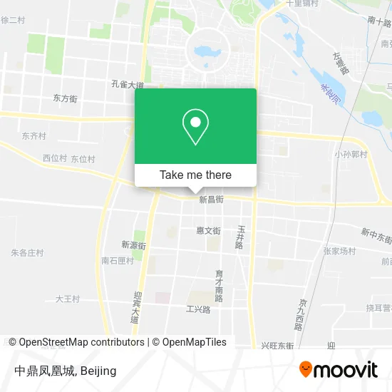 中鼎凤凰城 map