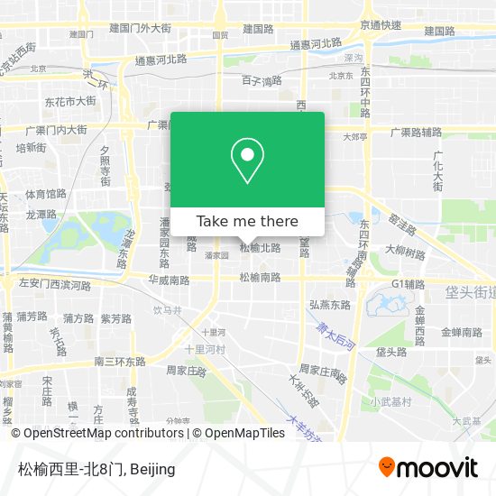 松榆西里-北8门 map