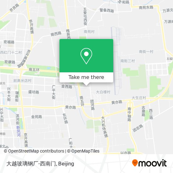 大越玻璃钢厂-西南门 map