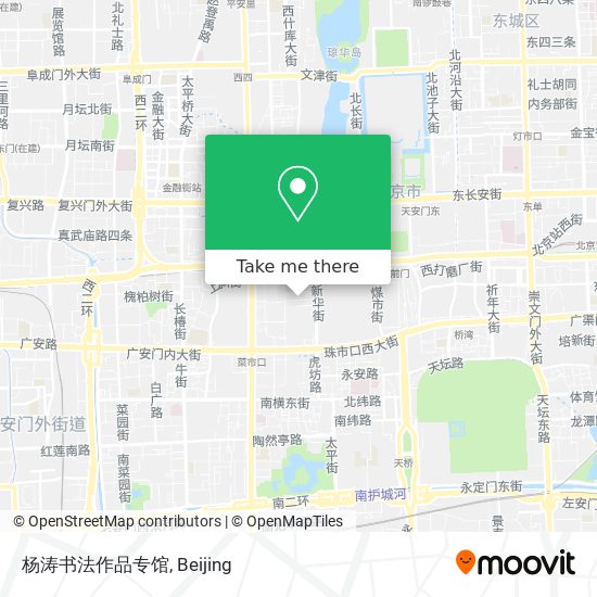 杨涛书法作品专馆 map