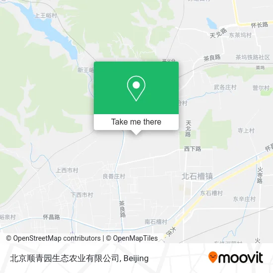 北京顺青园生态农业有限公司 map