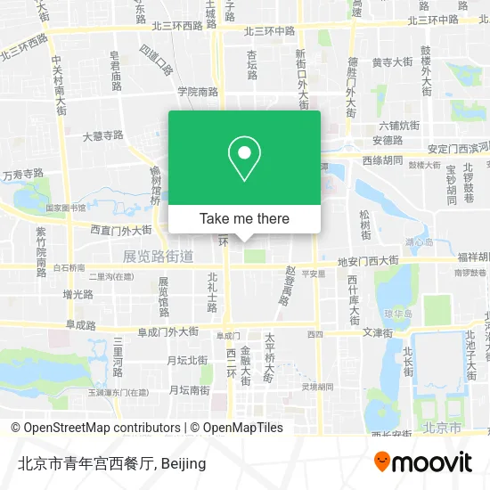 北京市青年宫西餐厅 map