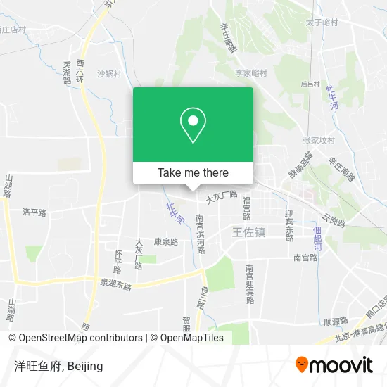 洋旺鱼府 map