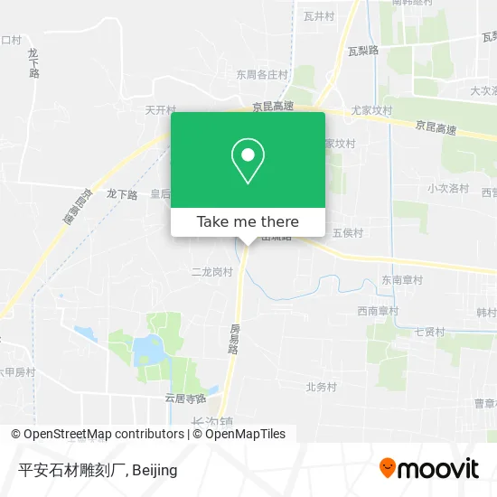 平安石材雕刻厂 map