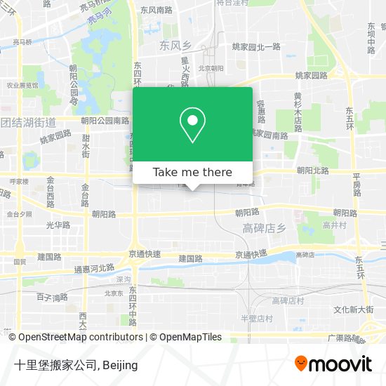 十里堡搬家公司 map