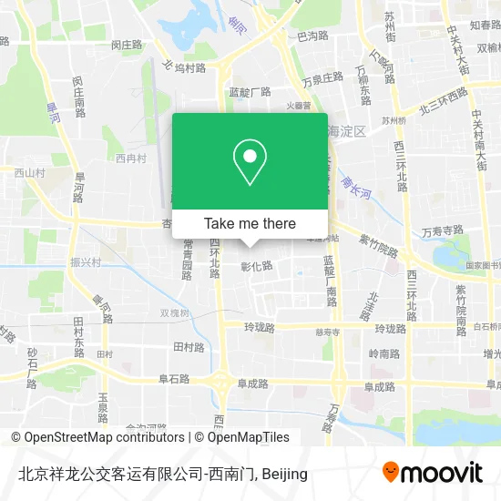 北京祥龙公交客运有限公司-西南门 map
