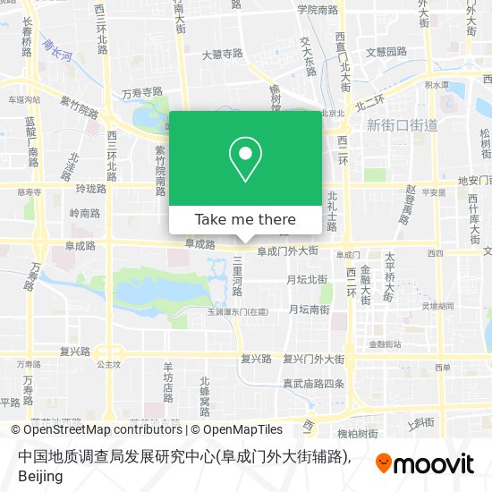 中国地质调查局发展研究中心(阜成门外大街辅路) map