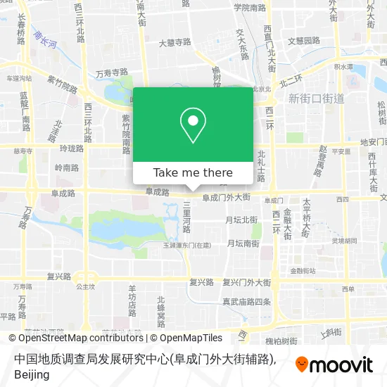 中国地质调查局发展研究中心(阜成门外大街辅路) map