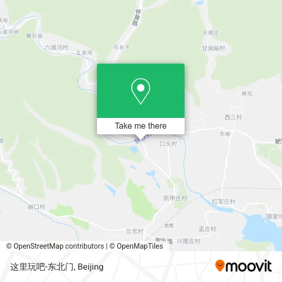 这里玩吧-东北门 map