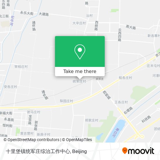 十里堡镇统军庄综治工作中心 map