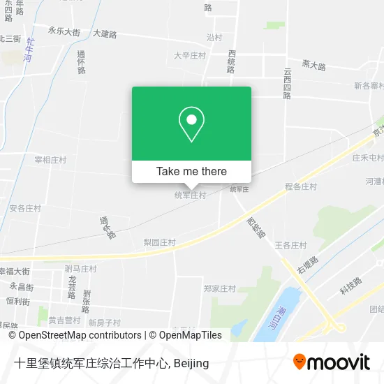十里堡镇统军庄综治工作中心 map