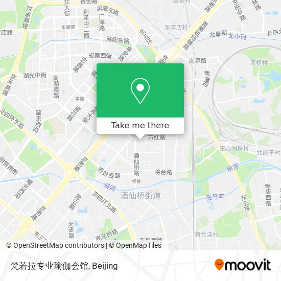 梵若拉专业瑜伽会馆 map