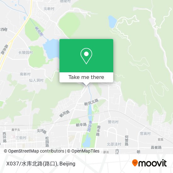 X037/水库北路(路口) map