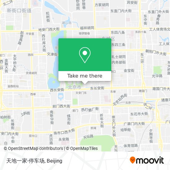 天地一家-停车场 map