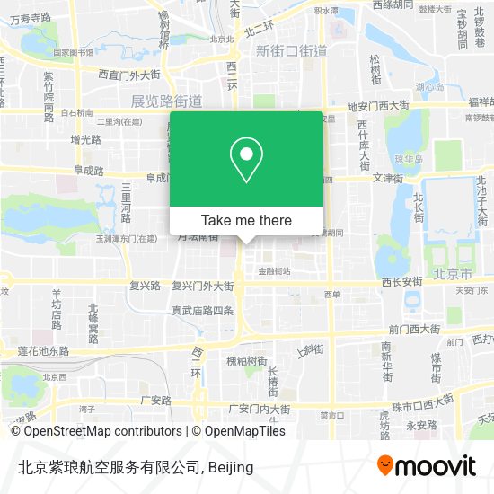 北京紫琅航空服务有限公司 map