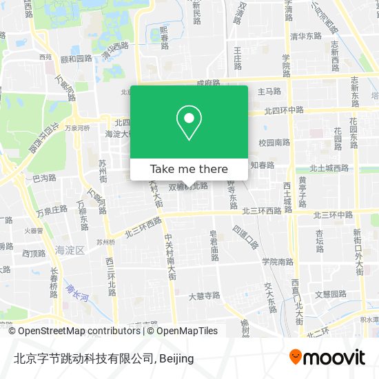 北京字节跳动科技有限公司 map