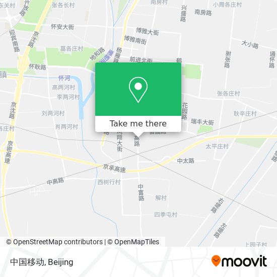 中国移动 map