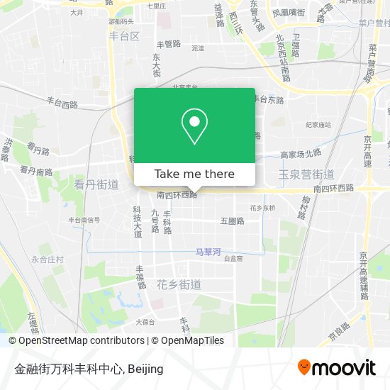 金融街万科丰科中心 map