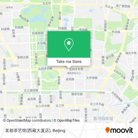 茗都茶艺馆(西藏大厦店) map