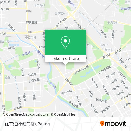 优车汇(小红门店) map