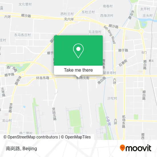 南岗路 map