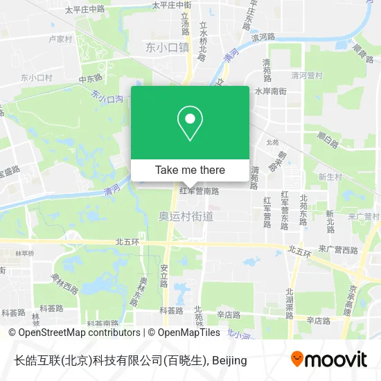 长皓互联(北京)科技有限公司(百晓生) map