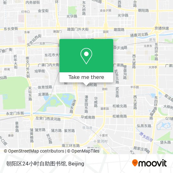 朝阳区24小时自助图书馆 map
