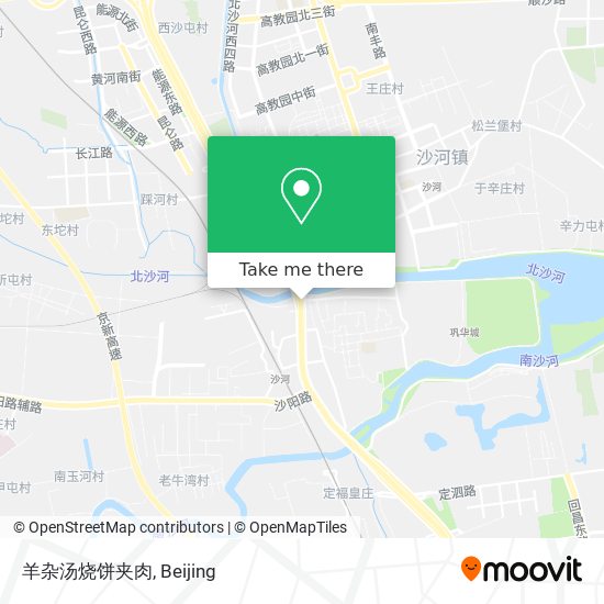羊杂汤烧饼夹肉 map