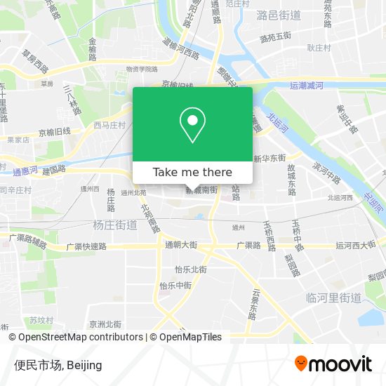 便民市场 map