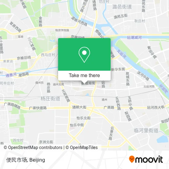 便民市场 map