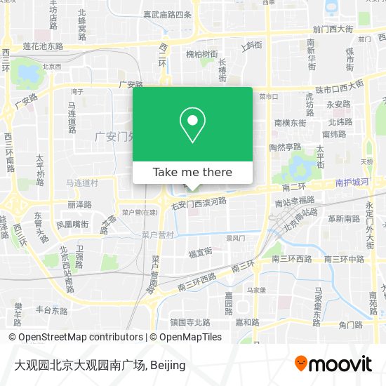 大观园北京大观园南广场 map
