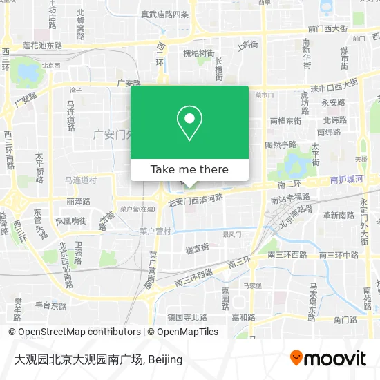 大观园北京大观园南广场 map