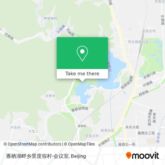 雁栖湖畔乡景度假村-会议室 map