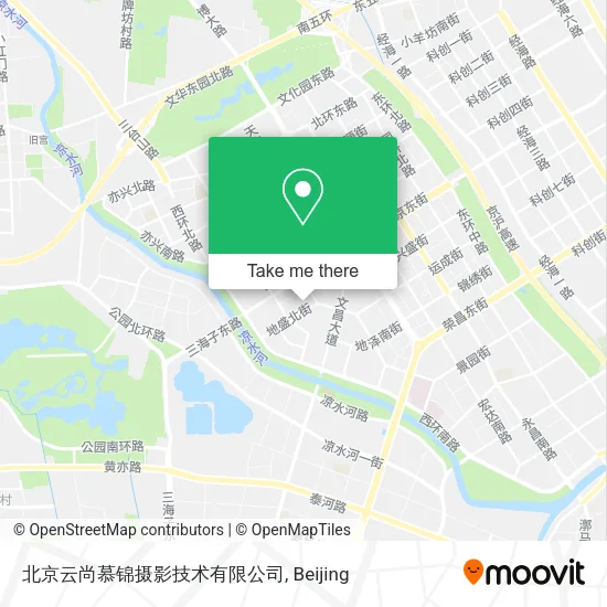 北京云尚慕锦摄影技术有限公司 map