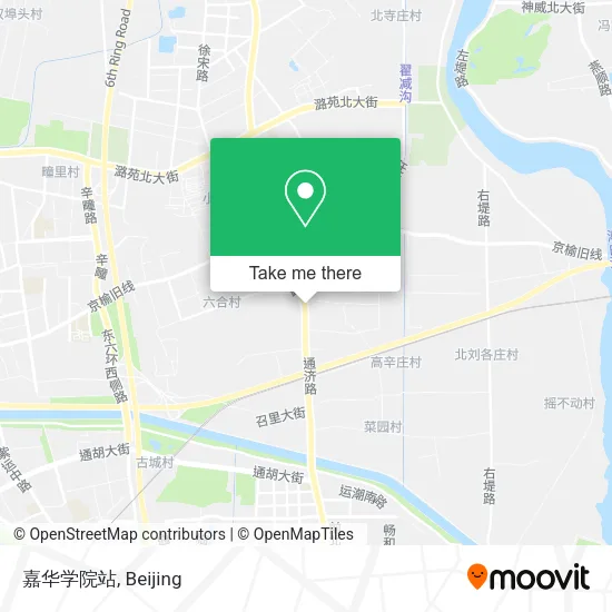 嘉华学院站 map