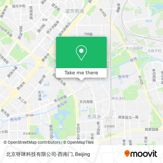 北京呀咪科技有限公司-西南门 map