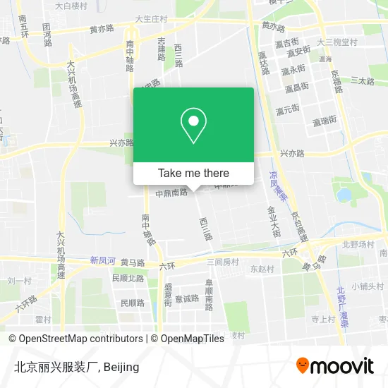 北京丽兴服装厂 map